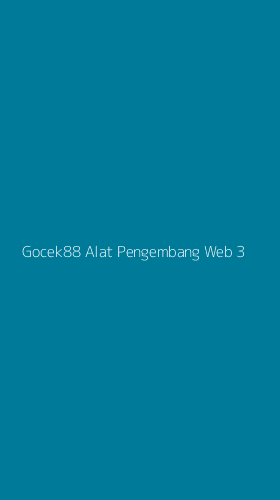 Tampilan Antarmuka Aplikasi Gocek88 Alat Pengembang Web - 3