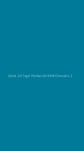 Tampilan Antarmuka Aplikasi Golok 2d Togel Pembersih Ram Otomatis - 2