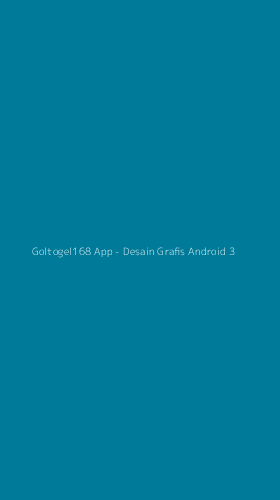 Tampilan Antarmuka Aplikasi Goltogel168 App - Desain Grafis Android - 3