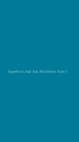 Tampilan Antarmuka Aplikasi Gopektoto Apk Apk Mod Bebas Iklan - 1