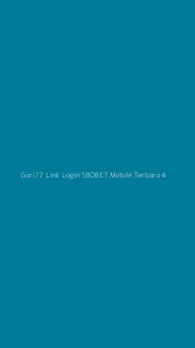 Tampilan Antarmuka Aplikasi Gori77 Link Login Sbobet Mobile Terbaru - 4