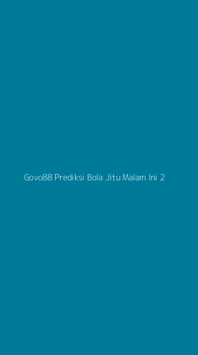Tampilan Antarmuka Aplikasi Govo88 Prediksi Bola Jitu Malam Ini - 2