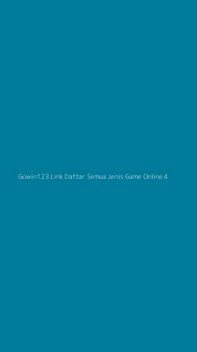 Tampilan Antarmuka Aplikasi Gowin123 Link Daftar Semua Jenis Game Online - 4