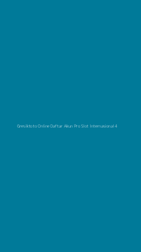 Tampilan Antarmuka Aplikasi Gresiktoto Online Daftar Akun Pro Slot Internasional - 4
