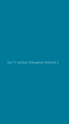 Tampilan Antarmuka Aplikasi Gsc11 Aplikasi Kebugaran Android - 3