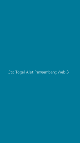 Tampilan Antarmuka Aplikasi Gta Togel Alat Pengembang Web - 3