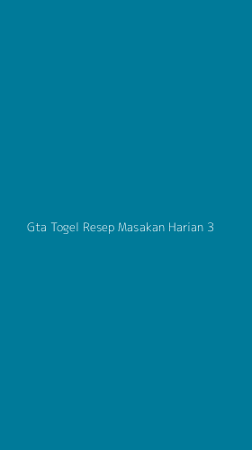 Tampilan Antarmuka Aplikasi Gta Togel Resep Masakan Harian - 3