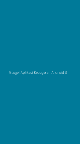 Tampilan Antarmuka Aplikasi Gtogel Aplikasi Kebugaran Android - 3