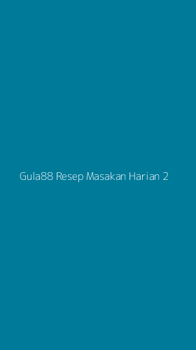 Tampilan Antarmuka Aplikasi Gula88 Resep Masakan Harian - 2