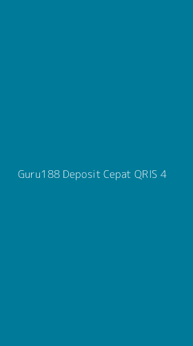 Tampilan Antarmuka Aplikasi Guru188 Deposit Cepat Qris - 4