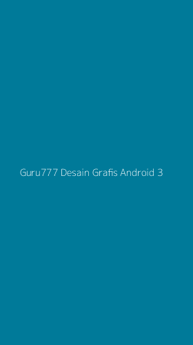 Tampilan Antarmuka Aplikasi Guru777 Desain Grafis Android - 3