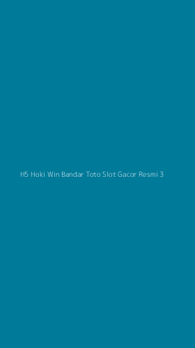 Tampilan Antarmuka Aplikasi H5 Hoki Win Bandar Toto Slot Gacor Resmi - 3