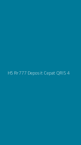 Tampilan Antarmuka Aplikasi H5 Rr777 Deposit Cepat Qris - 4