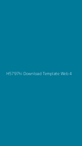 Tampilan Antarmuka Aplikasi H5797hi Download Template Web - 4