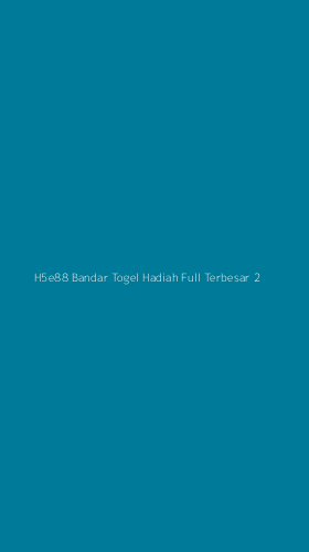 Tampilan Antarmuka Aplikasi H5e88 Bandar Togel Hadiah Full Terbesar - 2