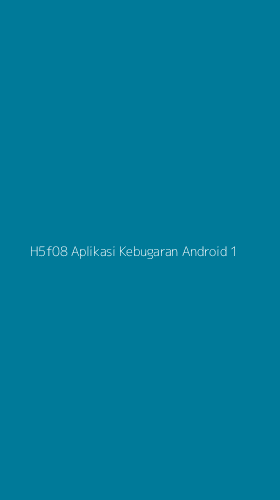 Tampilan Antarmuka Aplikasi H5f08 Aplikasi Kebugaran Android - 1