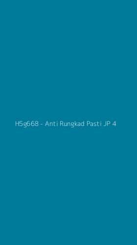 Tampilan Antarmuka Aplikasi H5g668 - Anti Rungkad Pasti JP - 4