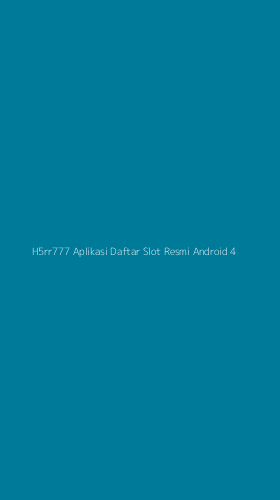 Tampilan Antarmuka Aplikasi H5rr777 Aplikasi Daftar Slot Resmi Android - 4