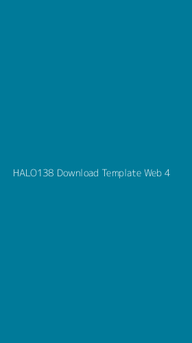 Tampilan Antarmuka Aplikasi Halo138 Download Template Web - 4