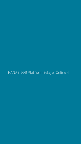 Tampilan Antarmuka Aplikasi Hanabi999 Platform Belajar Online - 4