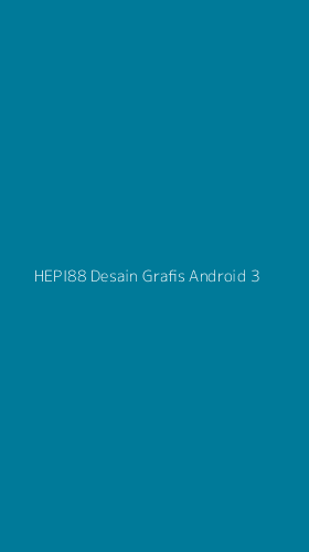Tampilan Antarmuka Aplikasi Hepi88 Desain Grafis Android - 3