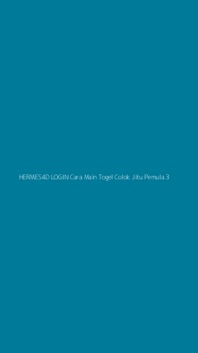 Tampilan Antarmuka Aplikasi Hermes4d Login Cara Main Togel Colok Jitu Pemula - 3