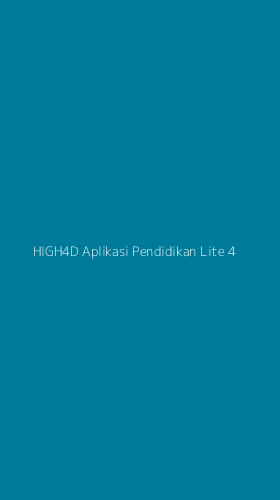 Tampilan Antarmuka Aplikasi High4d Aplikasi Pendidikan Lite - 4