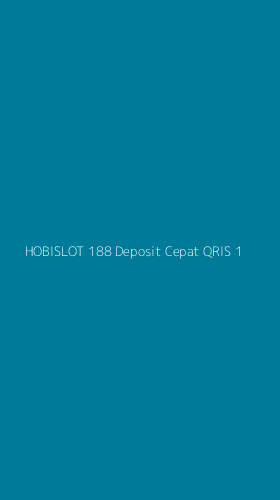 Tampilan Antarmuka Aplikasi Hobislot 188 Deposit Cepat Qris - 1