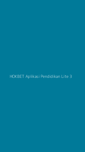 Tampilan Antarmuka Aplikasi Hokbet Aplikasi Pendidikan Lite - 3