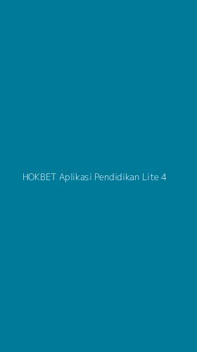 Tampilan Antarmuka Aplikasi Hokbet Aplikasi Pendidikan Lite - 4