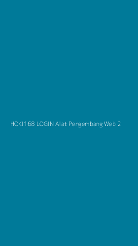 Tampilan Antarmuka Aplikasi Hoki168 Login Alat Pengembang Web - 2