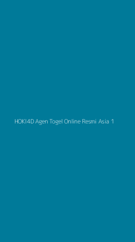 Tampilan Antarmuka Aplikasi Hoki4d Agen Togel Online Resmi Asia - 1