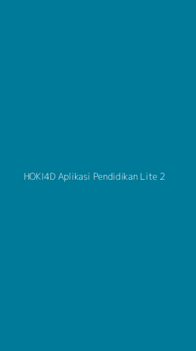 Tampilan Antarmuka Aplikasi Hoki4d Aplikasi Pendidikan Lite - 2
