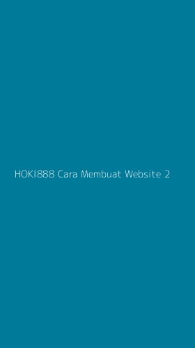 Tampilan Antarmuka Aplikasi Hoki888 Cara Membuat Website - 2