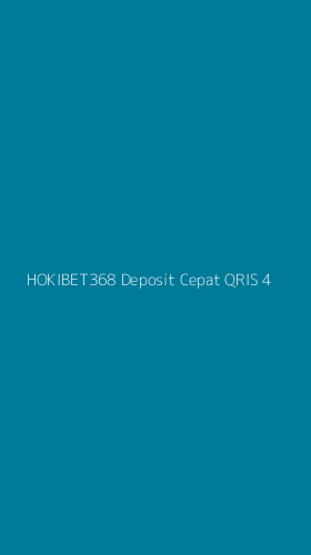 Tampilan Antarmuka Aplikasi Hokibet368 Deposit Cepat Qris - 4
