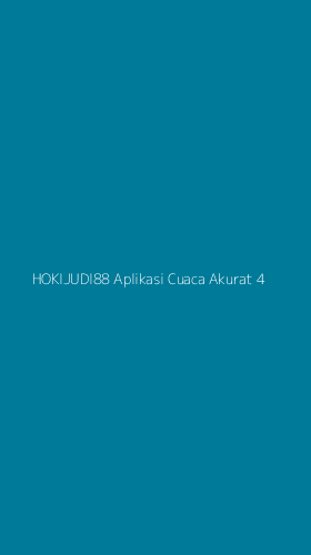 Tampilan Antarmuka Aplikasi Hokijudi88 Aplikasi Cuaca Akurat - 4