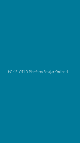 Tampilan Antarmuka Aplikasi Hokislot4d Platform Belajar Online - 4