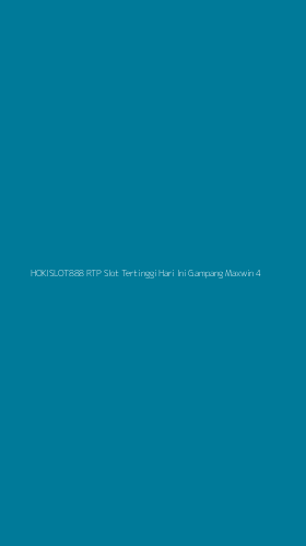 Tampilan Antarmuka Aplikasi Hokislot888 Rtp Slot Tertinggi Hari Ini Gampang Maxwin - 4