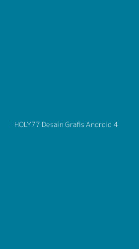 Tampilan Antarmuka Aplikasi Holy77 Desain Grafis Android - 4