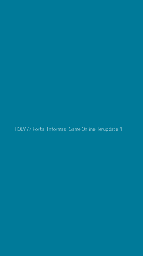 Tampilan Antarmuka Aplikasi Holy77 Portal Informasi Game Online Terupdate - 1