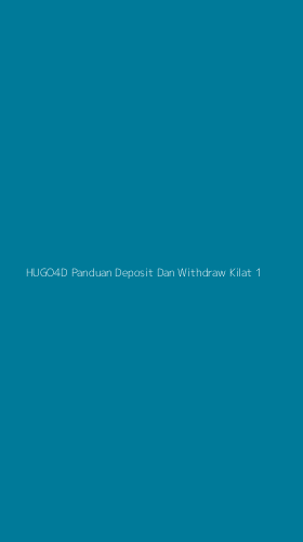 Tampilan Antarmuka Aplikasi Hugo4d Panduan Deposit Dan Withdraw Kilat - 1