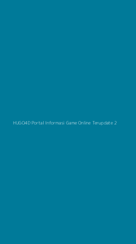 Tampilan Antarmuka Aplikasi Hugo4d Portal Informasi Game Online Terupdate - 2