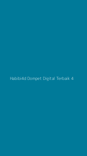 Tampilan Antarmuka Aplikasi Habibi4d Dompet Digital Terbaik - 4