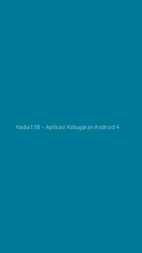 Tampilan Antarmuka Aplikasi Hadia138 - Aplikasi Kebugaran Android - 4
