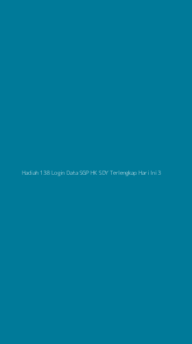Tampilan Antarmuka Aplikasi Hadiah 138 Login Data Sgp Hk Sdy Terlengkap Hari Ini - 3