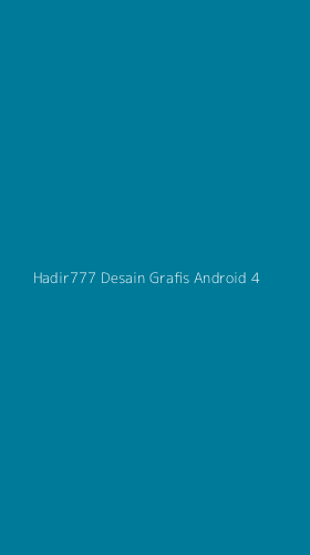 Tampilan Antarmuka Aplikasi Hadir777 Desain Grafis Android - 4