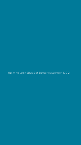 Tampilan Antarmuka Aplikasi Hakim 4d Login Situs Slot Bonus New Member 100 - 2