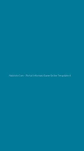Tampilan Antarmuka Aplikasi Halutoto Com - Portal Informasi Game Online Terupdate - 4