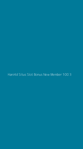 Tampilan Antarmuka Aplikasi Hani4d Situs Slot Bonus New Member 100 - 3