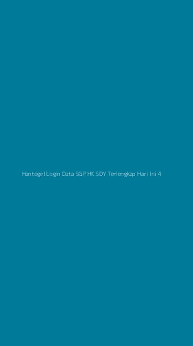 Tampilan Antarmuka Aplikasi Hantogel Login Data Sgp Hk Sdy Terlengkap Hari Ini - 4